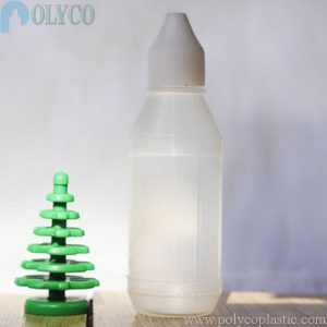 Coti plastic bottle 30ml transparent color