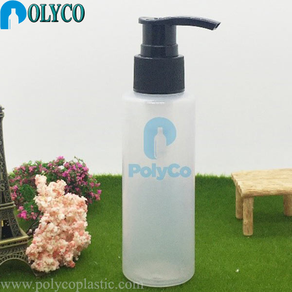 Sample plastic bottle with 100ml spray cap