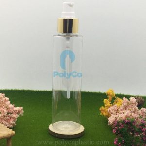 Cheap 150ml PET plastic bottle with a dropper cap