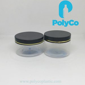 High quality 200ml PET plastic jar