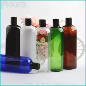 Plastic bottle for high-quality shampoo