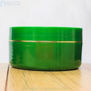 Green body cream jar 150gr