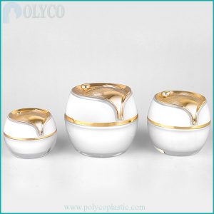 High quality pearl color cosmetic jar