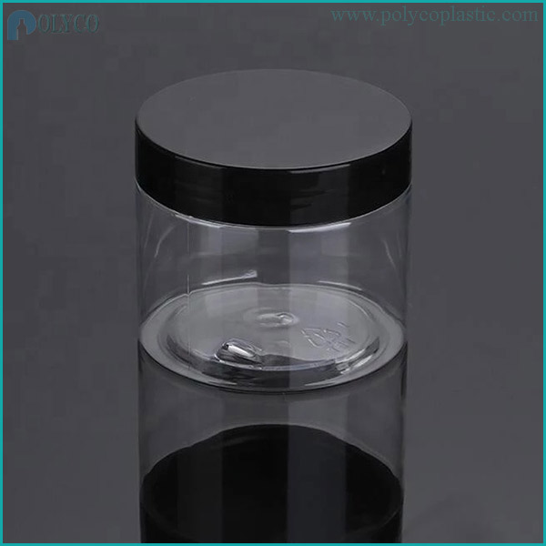 High-quality PET plastic jars, clear plastic jars