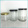 300ml round glass jar for food